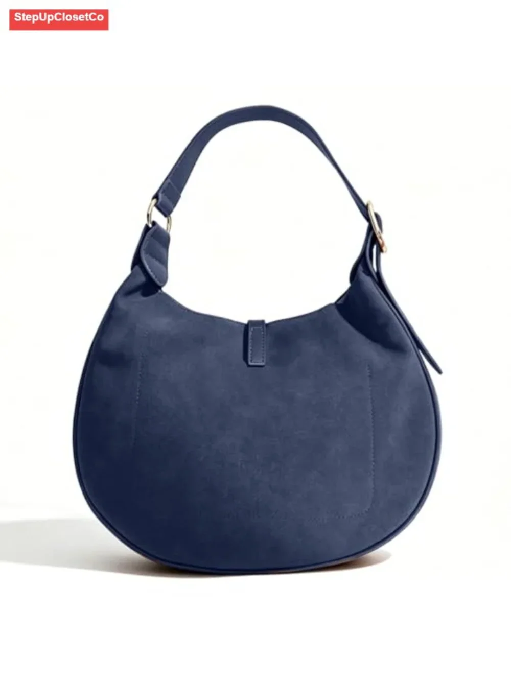 Women's Faux Leather Hobo Shoulder Bag Vintage Tote Purse